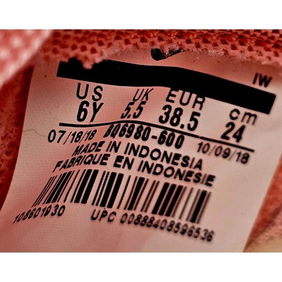 Nike Air Force 1 Valentines Day GS Big Kid's Shoes Size 6Y - Picture 11 of 12